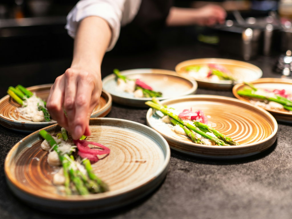 和牛A5 × 炭 料理